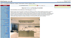 Desktop Screenshot of kitchens.co.uk